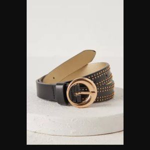 New Anthropologie Belt, '70s Studded Style, size Small